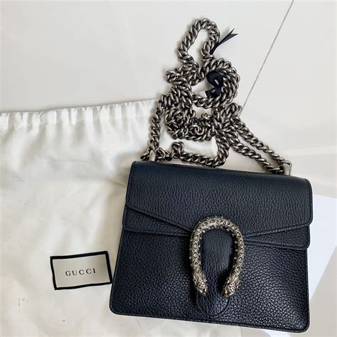 gucci dionysus black mini